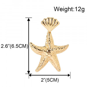 Sic Moda 4143 star earrings - Img 6