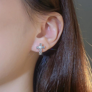 Sic Moda 5712 Sic Moda cross earrings - Img 2