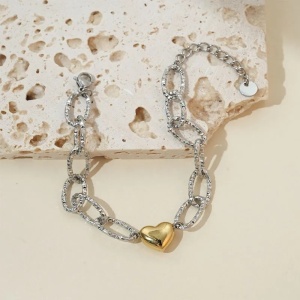 Sic Moda 6063 Bicolour stainless steel bracelet - Img 4