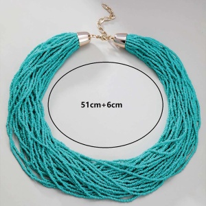 Sic Moda Bead Necklace 6034C - Img 3