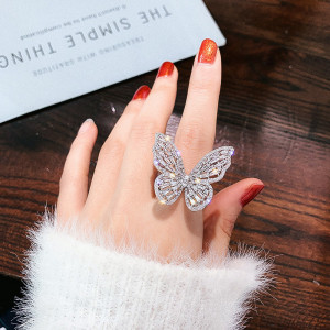 SIC MODA Butterfly Zirconia Adjustable Ring SIC MODA 5107 - Img 1
