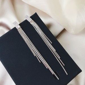 Sic Moda Crystal Earrings 4384A - Img 5