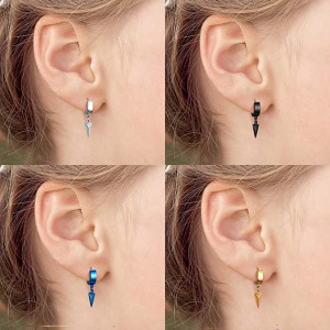 SIC MODA titanium pyramid earring SIC MODA 4206B - Img 3