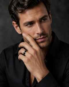 Titanium ring SIC MODA MODA 3754