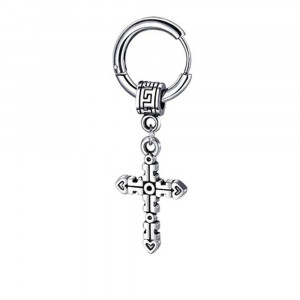Cercei Bărbătesc din Inox chirurgical 316L — Argintiu