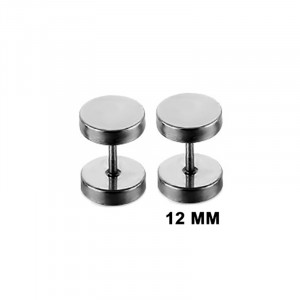 Cercei Bărbătesc din Inox chirurgical 316L — Argintiu - Img 6
