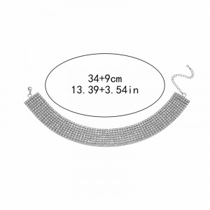 Choker lat cristale SIC MODA 5661 - Img 3