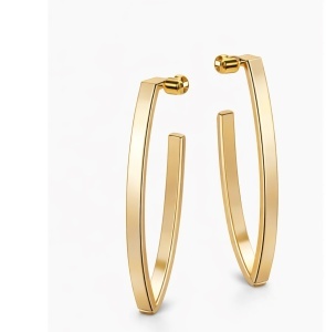 Gold Fashion Earrings - Img 2