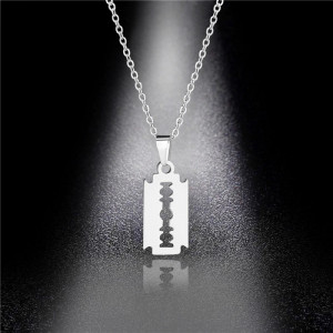Lanț Bărbătesc din Inox chirurgical 316L — Argintiu - Img 2
