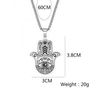 Lanț Bărbătesc din Inox chirurgical 316L — Argintiu - Img 4