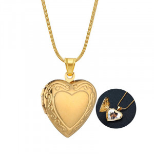 Necklace Inimioara Inox SIC MODA 5692 - Img 1