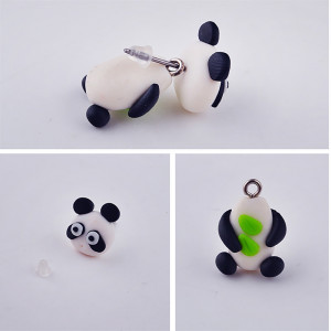 Panda earrings Sic Moda 4151 - Img 7