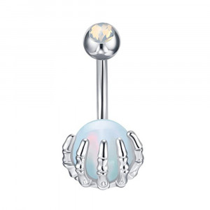 Piercing Damă din Inox chirurgical 316L — Argintiu - Img 3