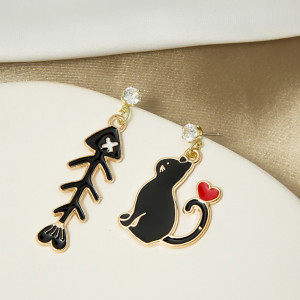 Sic Moda 4130 asymmetric earrings - Img 3