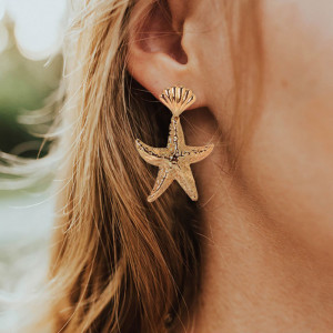 Sic Moda 4143 star earrings - Img 1