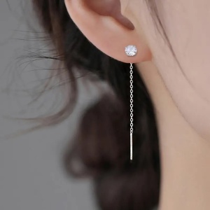 Sic Moda 5983 Zircon earrings - Img 2