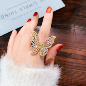 SIC MODA Butterfly Zirconia Adjustable Ring SIC MODA 5107 - Img 3