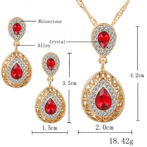 Sic Moda earring and necklace set 4125 - Img 4