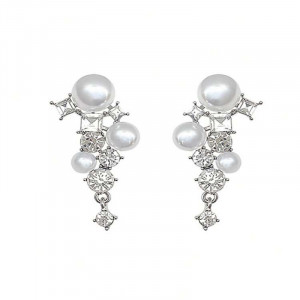 Sic Moda pearl earrings 5410 - Img 1
