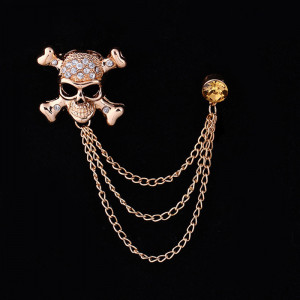 SIC MODA Skull Brooch 5161B - Img 3