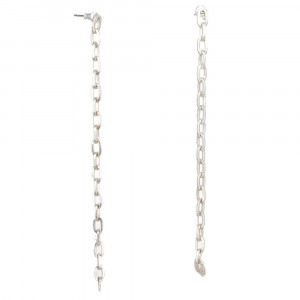 Silver 1863 Silver Zale Earrings - Img 2