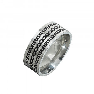 Silver Geometric TITAN TITAN SIC MODA 4248
