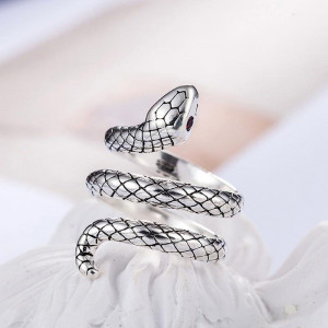 Snake Ring in Titanium SIC MODA 4048 - Img 4