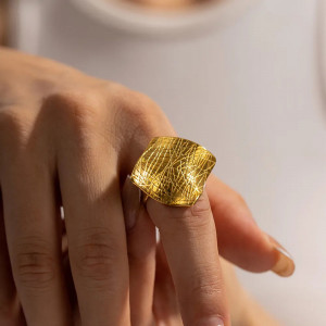 Solid Stainless Steel Ring SIC MODA 5843 - Img 2