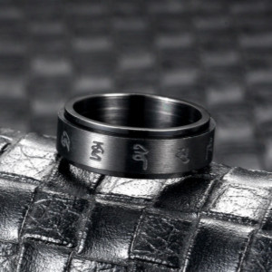 Stainless Steel Antistress Ring 3760 SIC MODA - Img 4