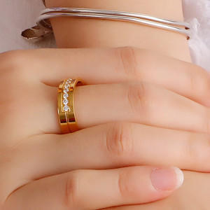 Stainless steel ring SIC MODA 3763 - Img 5