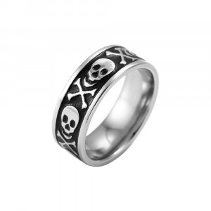 Titanium Skull Ring SIC MODA Skull Ring 3793 - Img 1