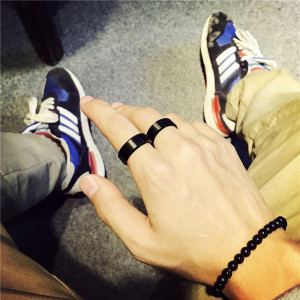 Black titanium ring SIC MODA 3577 - Img 3