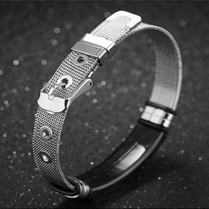 Brățară Bărbătesc din Inox chirurgical 316L — Auriu - Img 5
