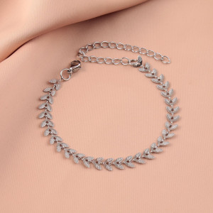 Brățară Damă din Inox chirurgical 316L — Argintiu - Img 2