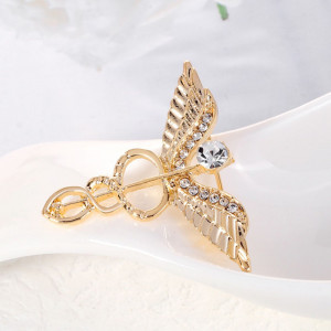 Caduceus Brooch SIC MODA 3874 - Img 3