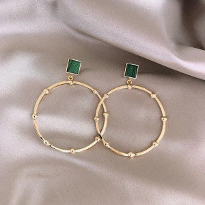 Cercei Cerc Aurii Sic Moda 5484 - Img 2