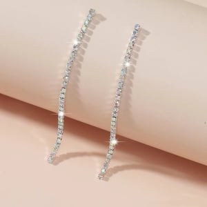 Cercei Damă cu cristal - Img 4