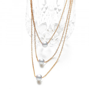 Colier cu perle Sic Moda 5403B - Img 5
