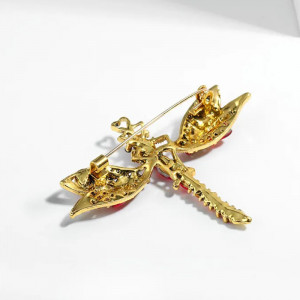 Dragonfly Brooch SIC MODA 4287V - Img 5