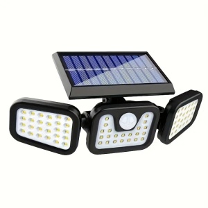 Lampă solară LED 28 x 8 cm cu proiectoare reglabile - Img 2