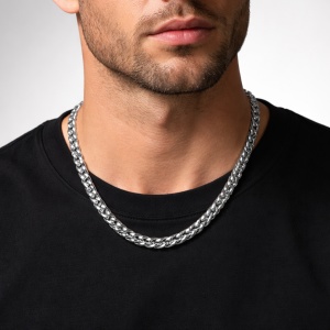 Necklace 7 mm 4234 stainless steel Sic Moda