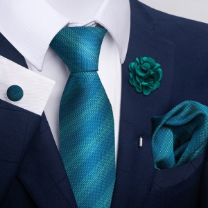 Set bijuterii Bărbătesc — Verde