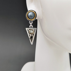Sic Moda 4146 Geometric earrings - Img 4