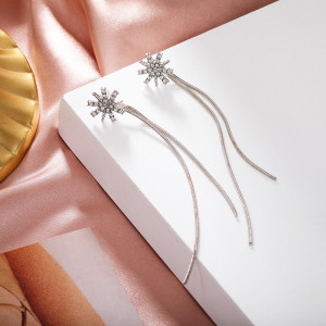 SIC MODA 5141 Fulg de Zapada earrings - Img 2