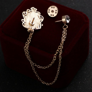 SIC MODA Colourless Crystal Brooch 4259S - Img 2