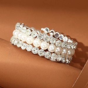 Sic Moda Pearl Bracelet 6048 - Img 3