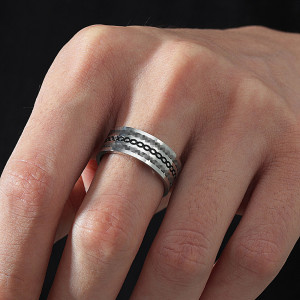 Silver Geometric TITAN TITAN SIC MODA 4248 - Img 3
