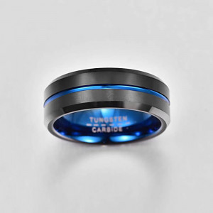 Black-Blue TUNGSTEN TUNGSTEN SIC MODA 4273 ring - Img 4