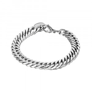 Brățară Bărbătesc din Inox chirurgical 316L — Argintiu