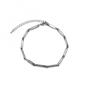 Brățară Bărbătesc din Inox chirurgical 316L — Argintiu